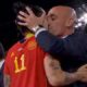Spanish football federation chief Luis Rubiales quit in a kiss scandal.