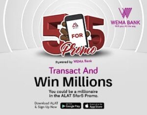 Wema Bank PLC Launches Season 3 of the Wema Bank 5 for 5 Promo...