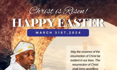 Primate Ayodele's Easter Prayer and Charity Appeal