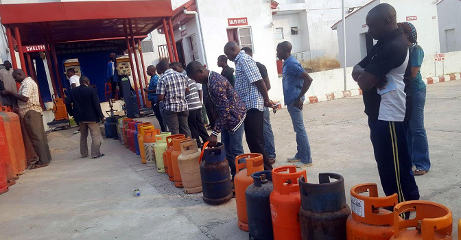 Cooking gas shortage impacts Lagos, Kano, Katsina, and other areas.