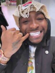 Davido's New Tooth Braces Look Flawless. (See Photos)