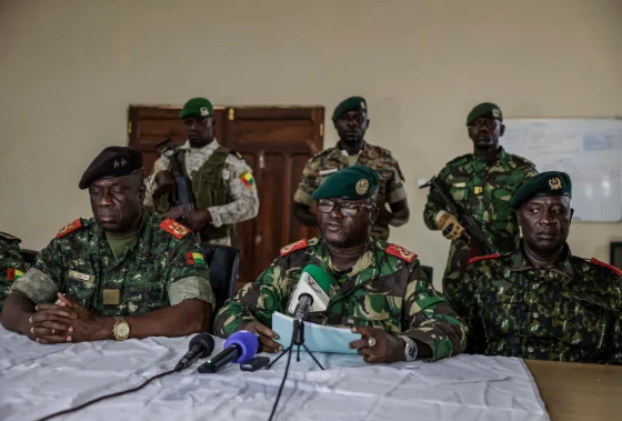 Guinea-Bissau military seizes power; president arrested.
