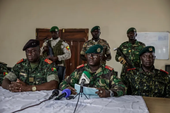 Guinea-Bissau military seizes power; president arrested.