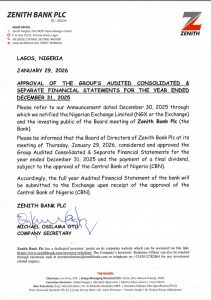 Inside Zenith Bank's Boardroom: Key Audit Revelations