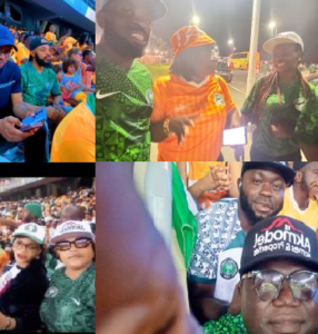 Photos: Bldr. (Dr.) Odegade, Top Realtors at AFCON 2023 in Ivory Coast, Marketing and Media Team