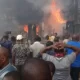 BREAKING: Fire Engulfs Wuse Market in Abuja