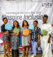 Unity Bank partners SkillPaddy to empower 1,000 female engineers on Women's Day.