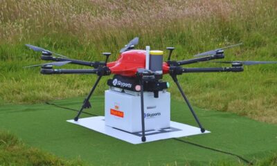 Orkney marks the start of UK's first drone mail service.