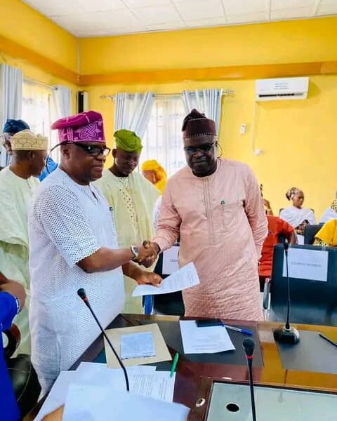 Alh. Akeem Adebayo Inaugurated as member of Osun State Polythenic, Iree Governing Council 