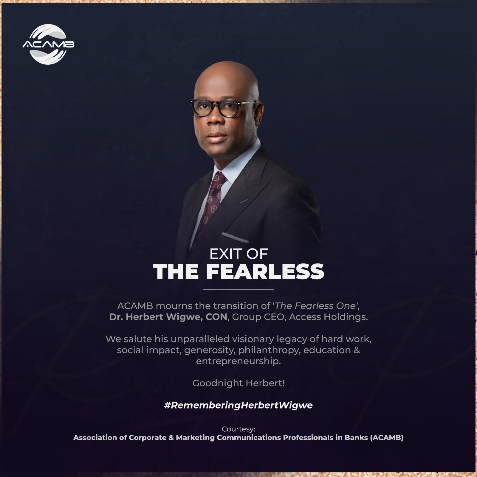 The Legacy of Herbert Wigwe: Navigating Access Bank’s Future