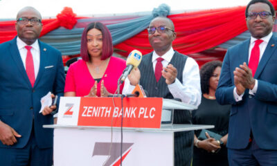 Zenith Bank unveils advanced digital screen at Ajose Adeogun Roundabout