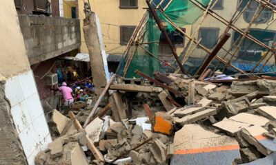 Tragedy in Lagos: Building Collapses During Rainstorm