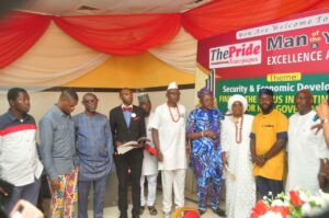 Bldr. (Dr.) Odegade Received Man Of The Year Award At The Pride Newspaper