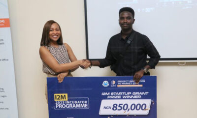 UNILAG student won the start-up pitch competition.